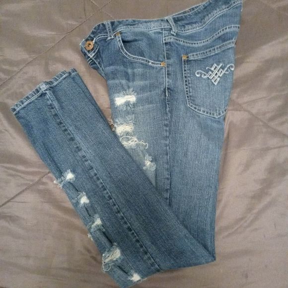 Super Shredded Skinnier Jeans - Picture 6 of 8